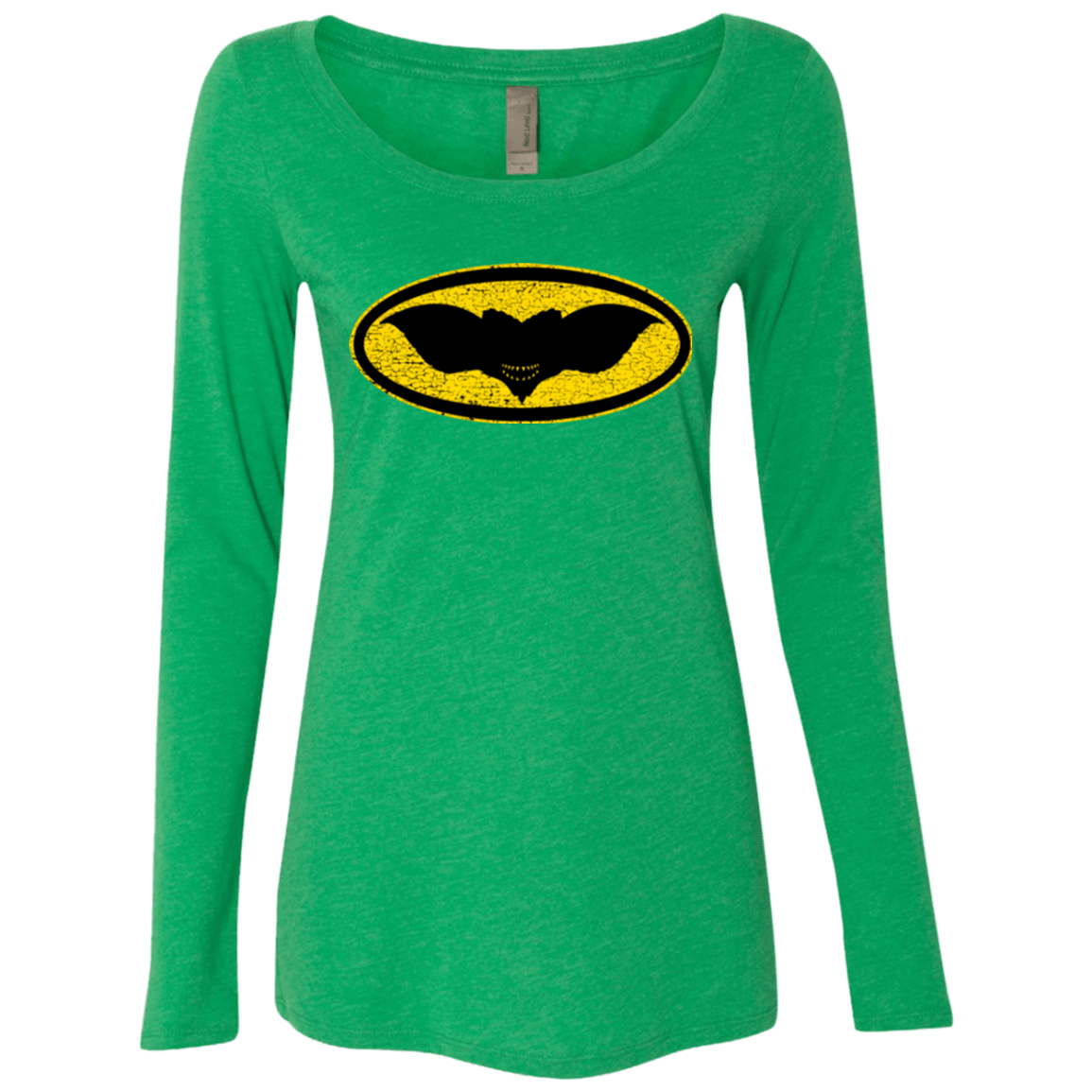 T-Shirts Envy / Small Gotham Gremlin Women's Triblend Long Sleeve Shirt