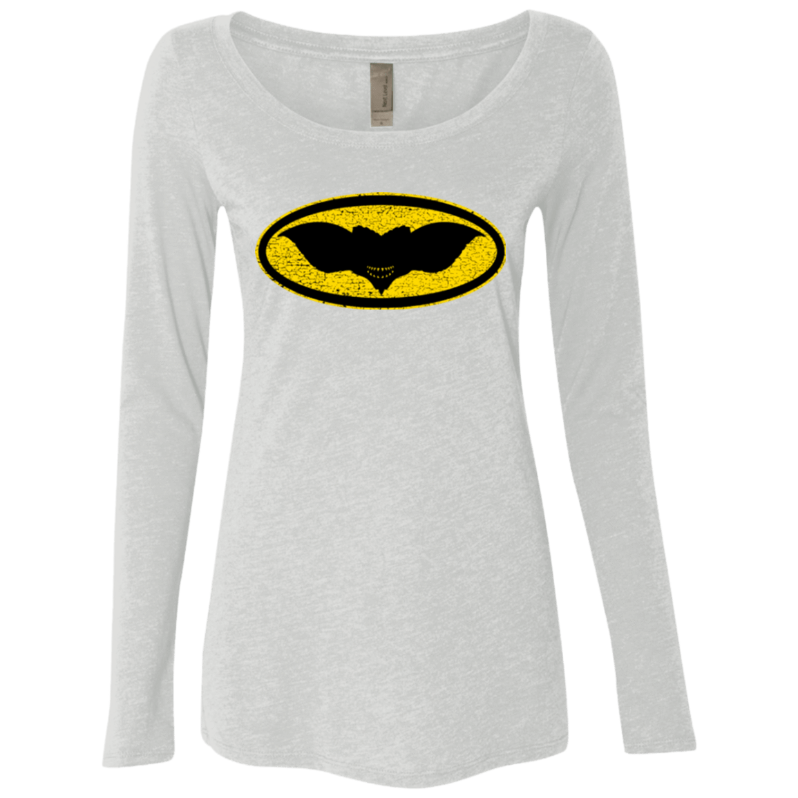 T-Shirts Heather White / Small Gotham Gremlin Women's Triblend Long Sleeve Shirt