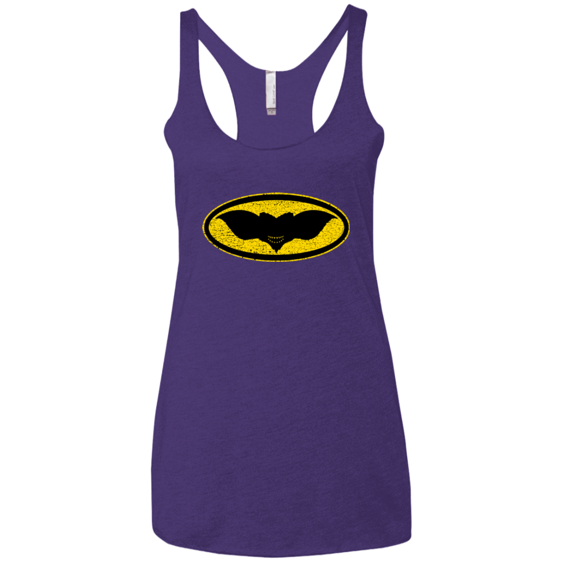 T-Shirts Purple / X-Small Gotham Gremlin Women's Triblend Racerback Tank