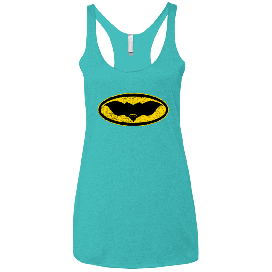 T-Shirts Tahiti Blue / X-Small Gotham Gremlin Women's Triblend Racerback Tank