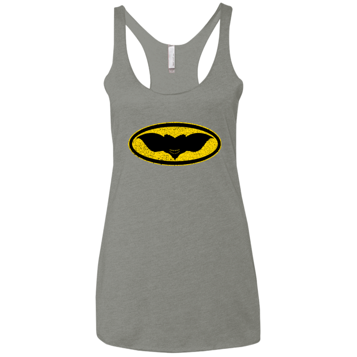 T-Shirts Venetian Grey / X-Small Gotham Gremlin Women's Triblend Racerback Tank
