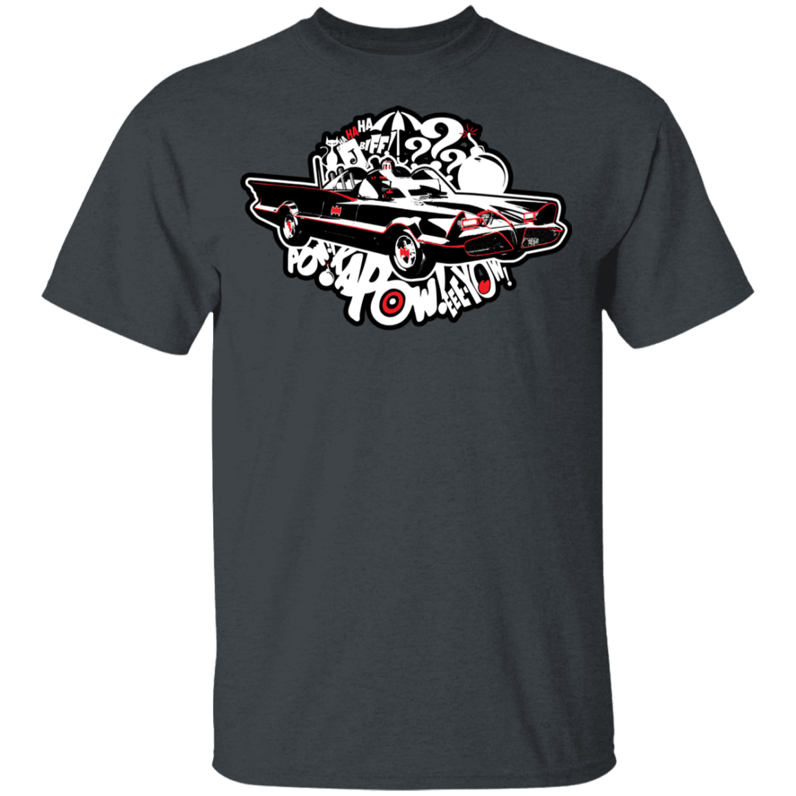T-Shirts Dark Heather / YXS Gotham KAPOW Youth T-Shirt