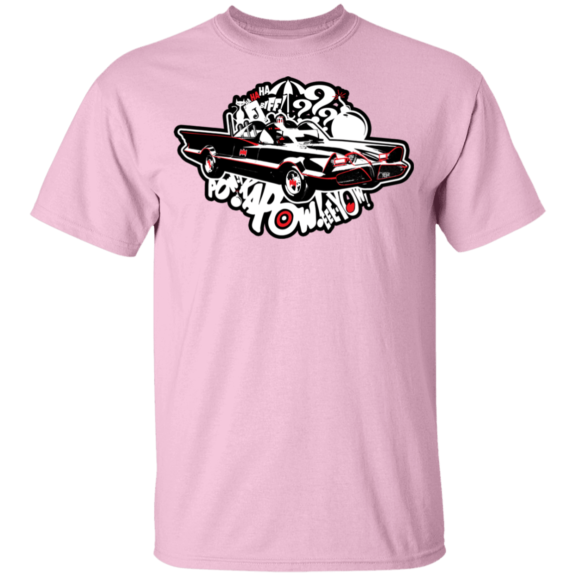 T-Shirts Light Pink / YXS Gotham KAPOW Youth T-Shirt