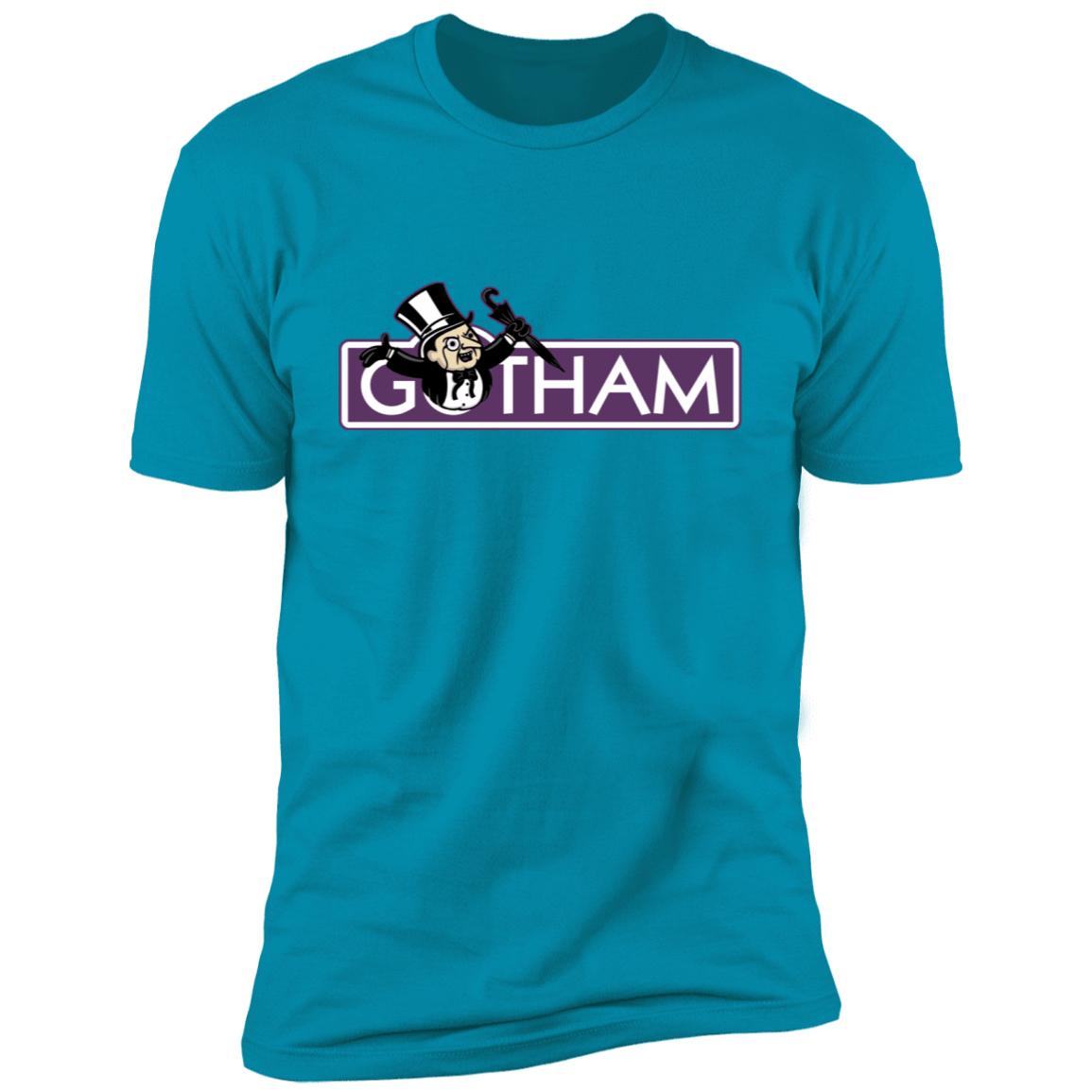 T-Shirts Turquoise / S Gotham Men's Premium T-Shirt
