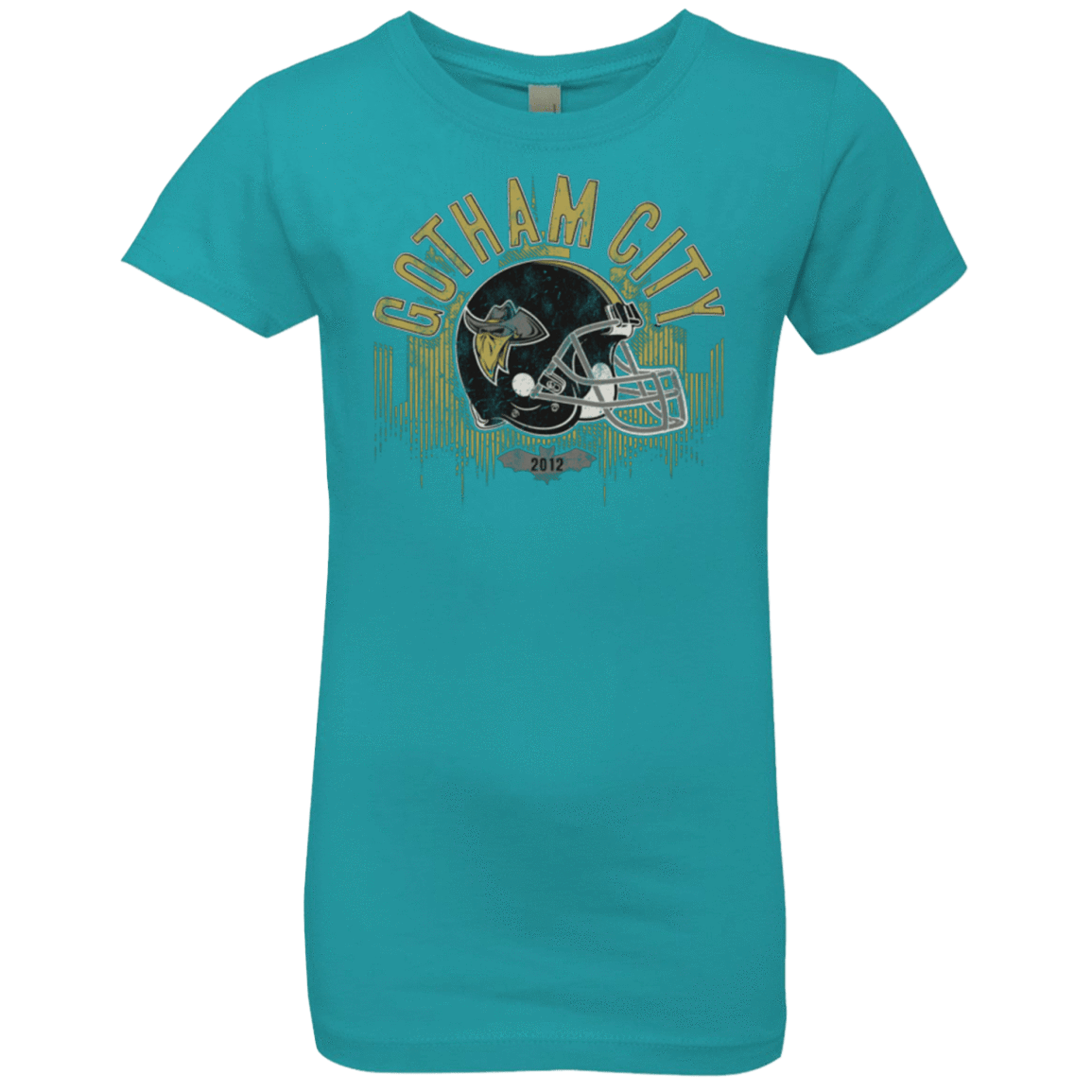 T-Shirts Tahiti Blue / YXS Gotham Rogues Girls Premium T-Shirt