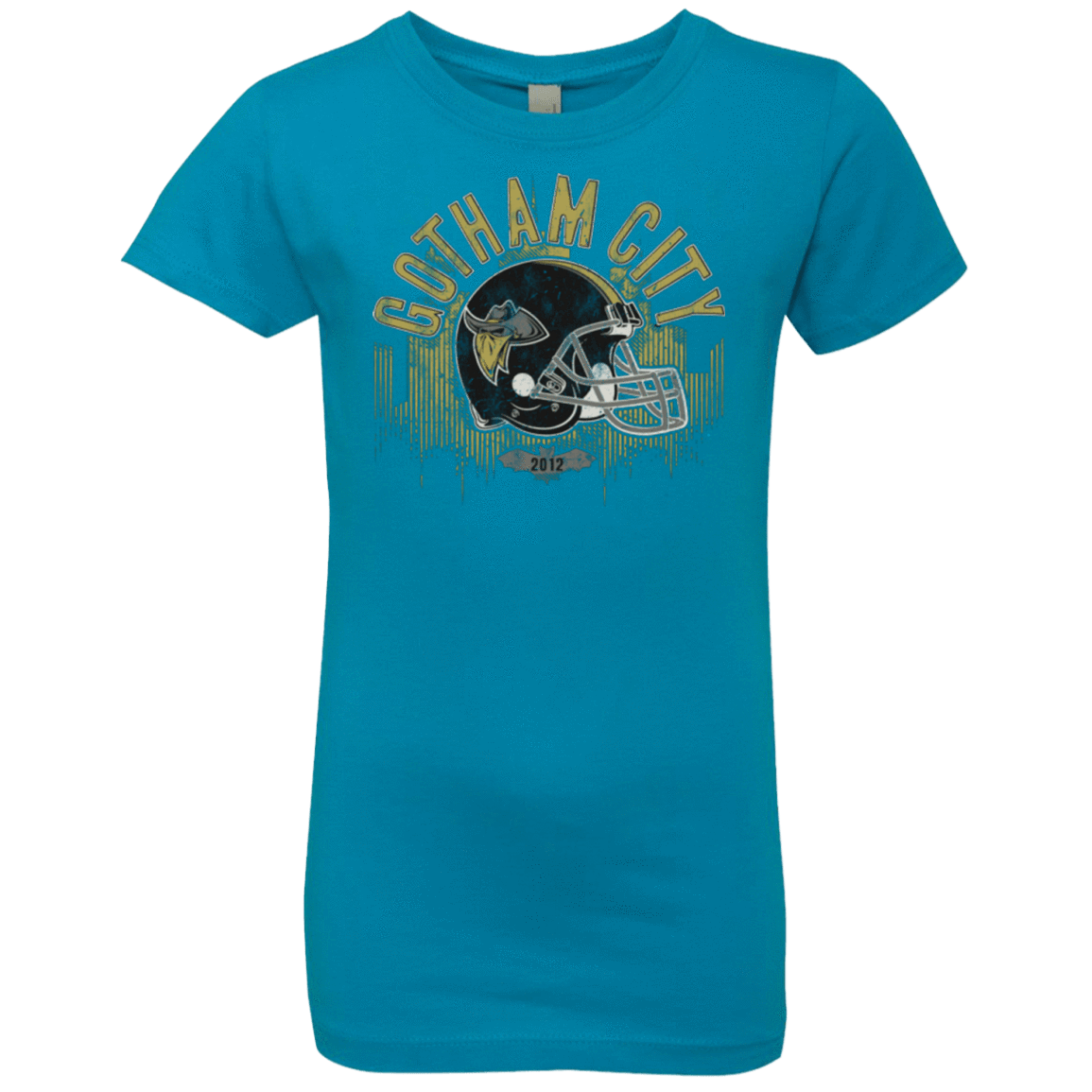 T-Shirts Turquoise / YXS Gotham Rogues Girls Premium T-Shirt