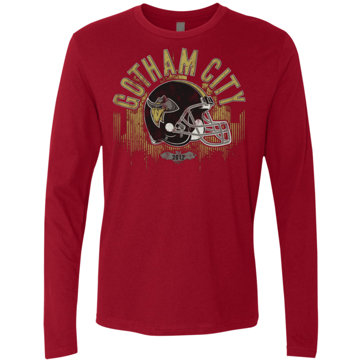 T-Shirts Cardinal / Small Gotham Rogues Men's Premium Long Sleeve