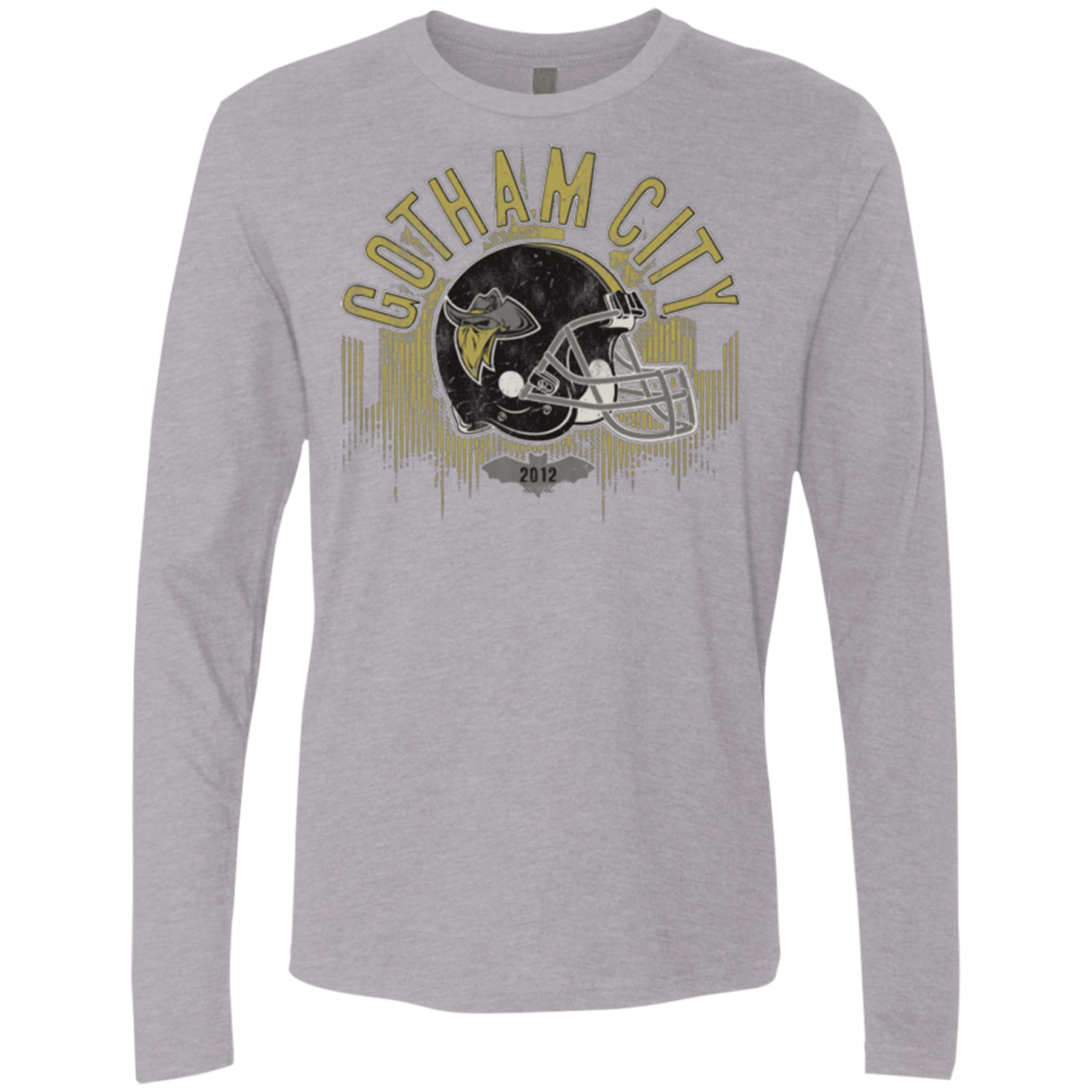 T-Shirts Heather Grey / Small Gotham Rogues Men's Premium Long Sleeve