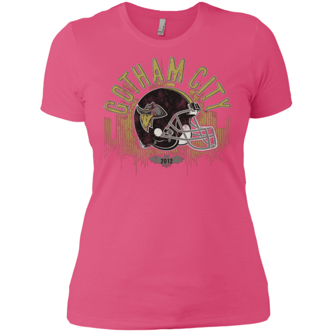 T-Shirts Hot Pink / X-Small Gotham Rogues Women's Premium T-Shirt