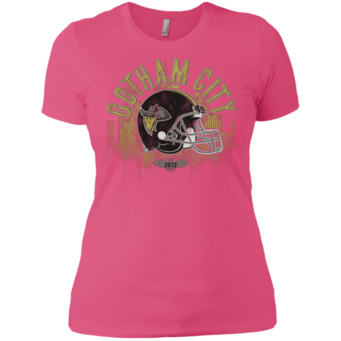 T-Shirts Hot Pink / X-Small Gotham Rogues Women's Premium T-Shirt