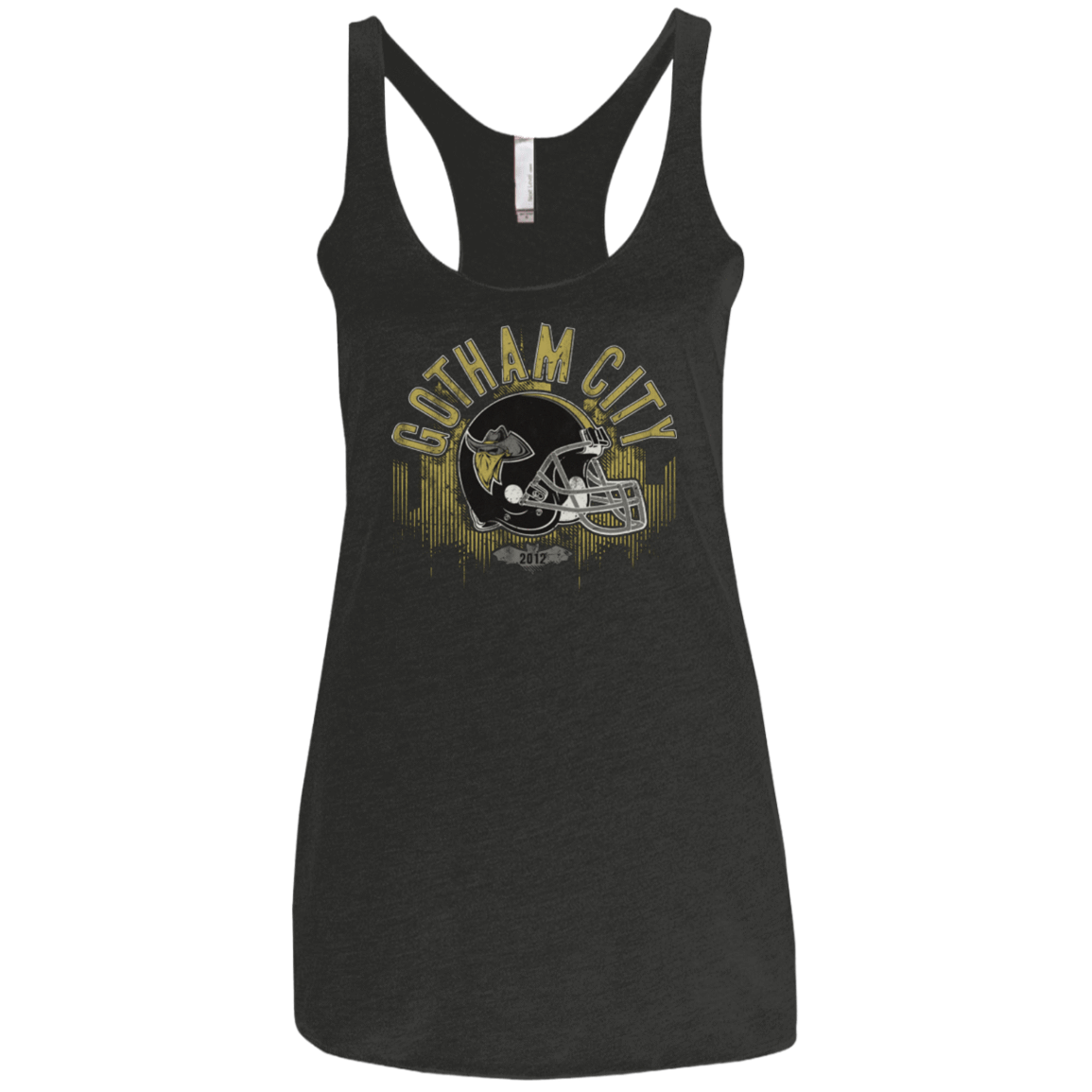 T-Shirts Vintage Black / X-Small Gotham Rogues Women's Triblend Racerback Tank