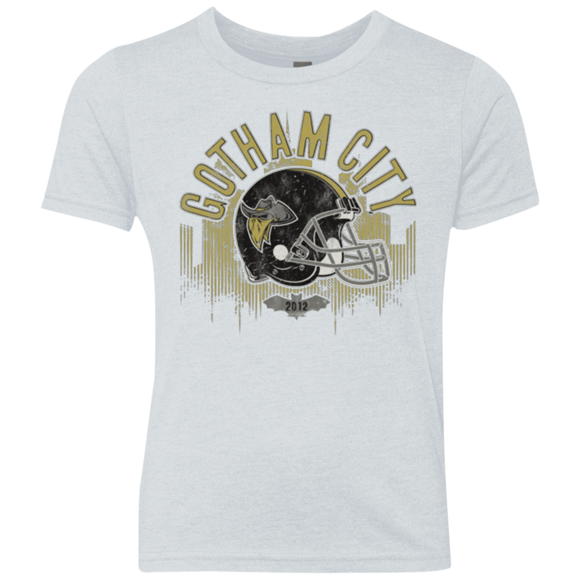 T-Shirts Heather White / YXS Gotham Rogues Youth Triblend T-Shirt