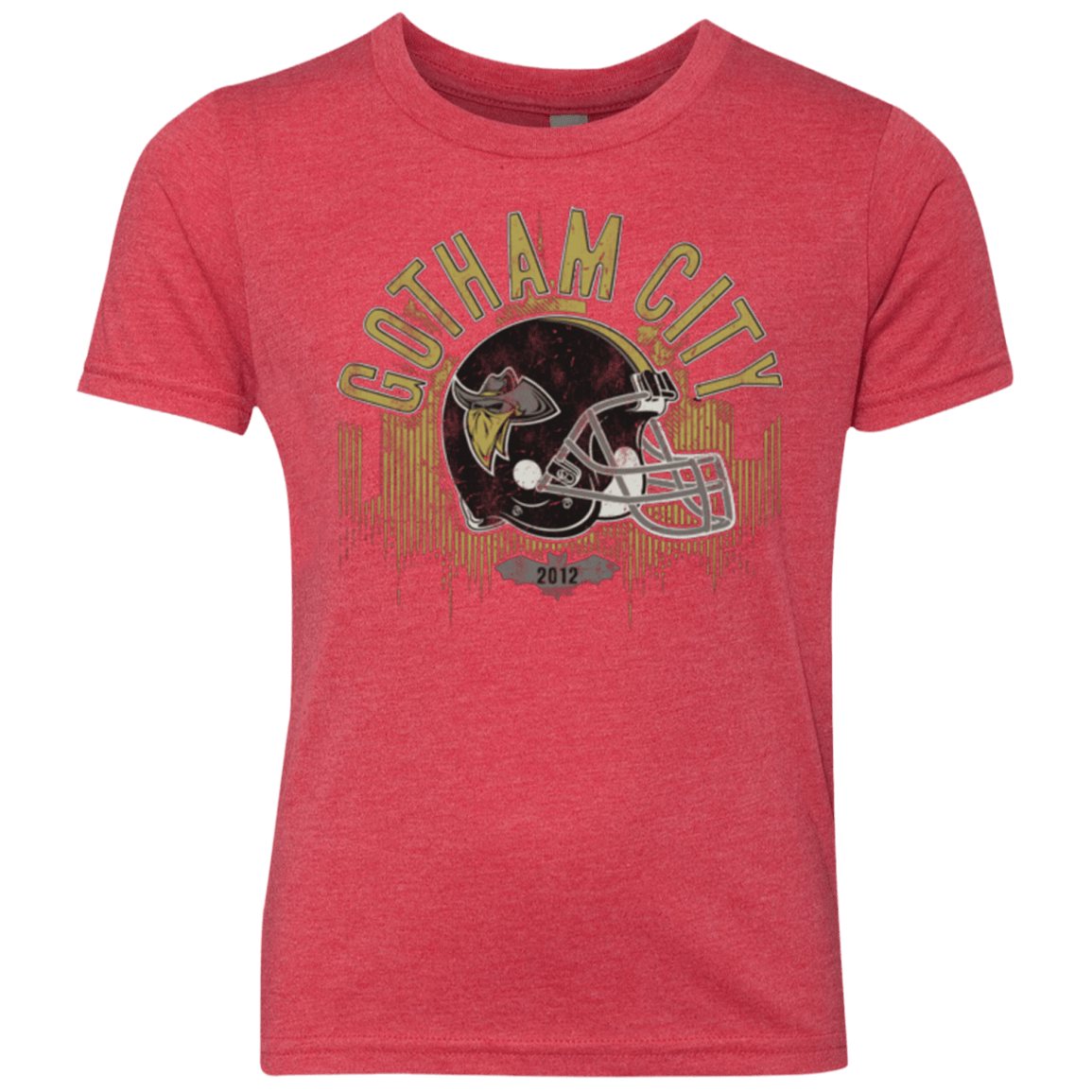 T-Shirts Vintage Red / YXS Gotham Rogues Youth Triblend T-Shirt