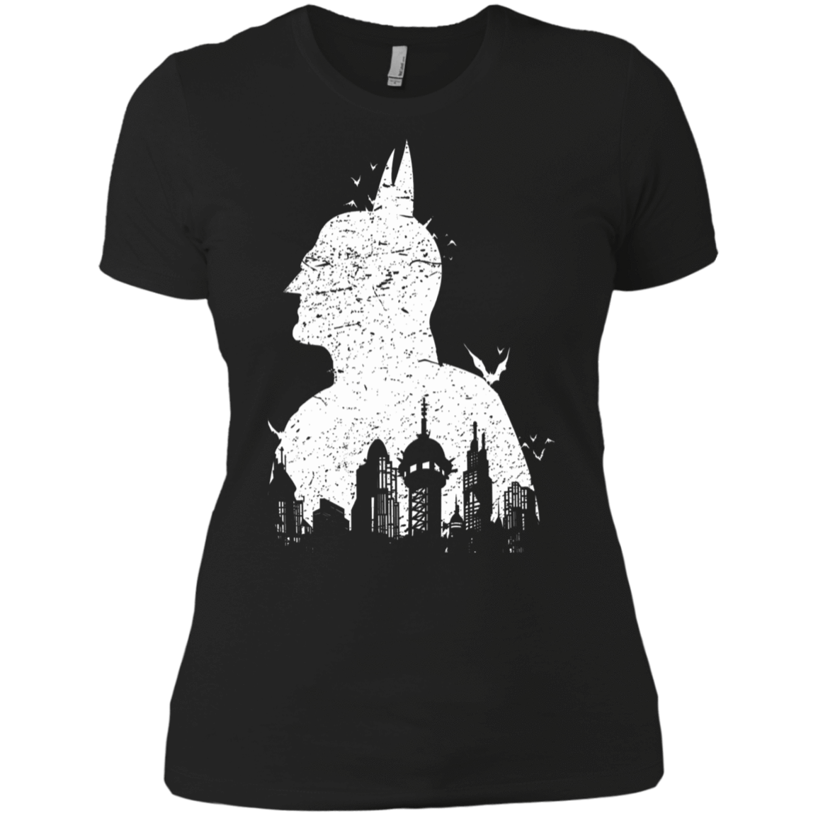 T-Shirts Black / X-Small Gotham Shadow Women's Premium T-Shirt