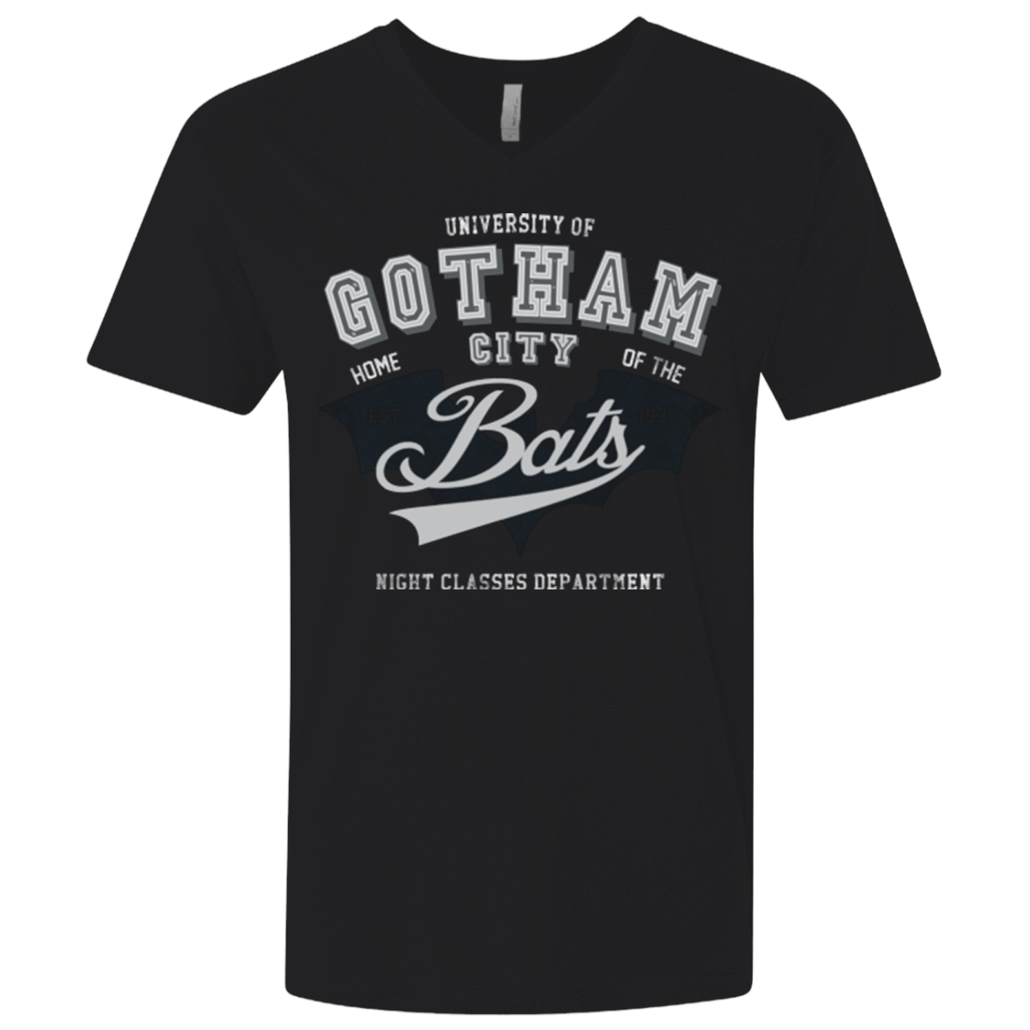 T-Shirts Black / X-Small Gotham U Men's Premium V-Neck