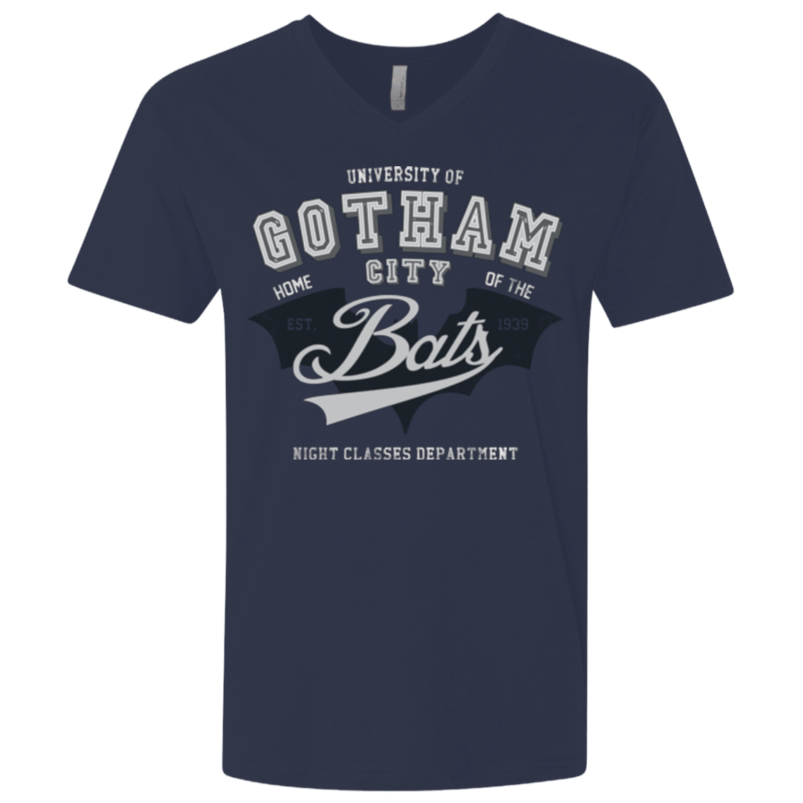 T-Shirts Midnight Navy / X-Small Gotham U Men's Premium V-Neck