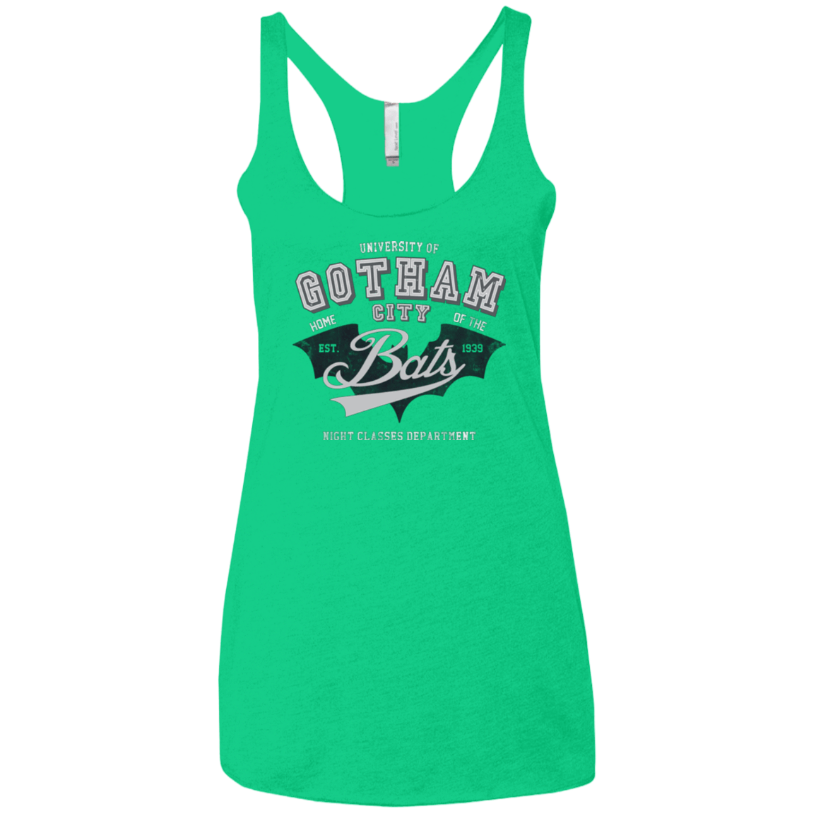 T-Shirts Envy / X-Small Gotham U Women's Triblend Racerback Tank