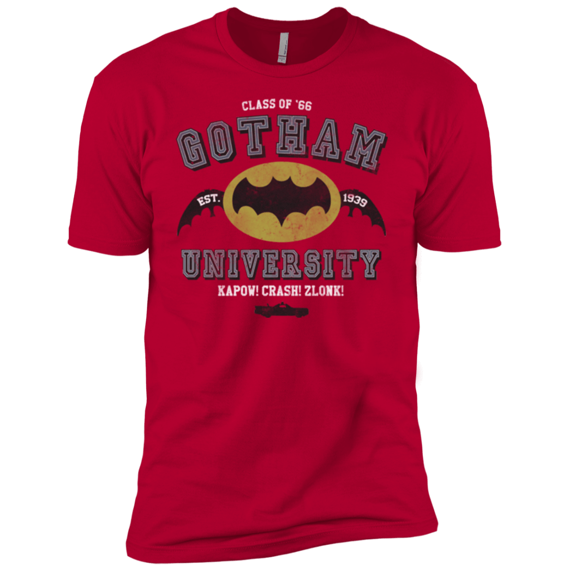 T-Shirts Red / YXS Gotham University Boys Premium T-Shirt