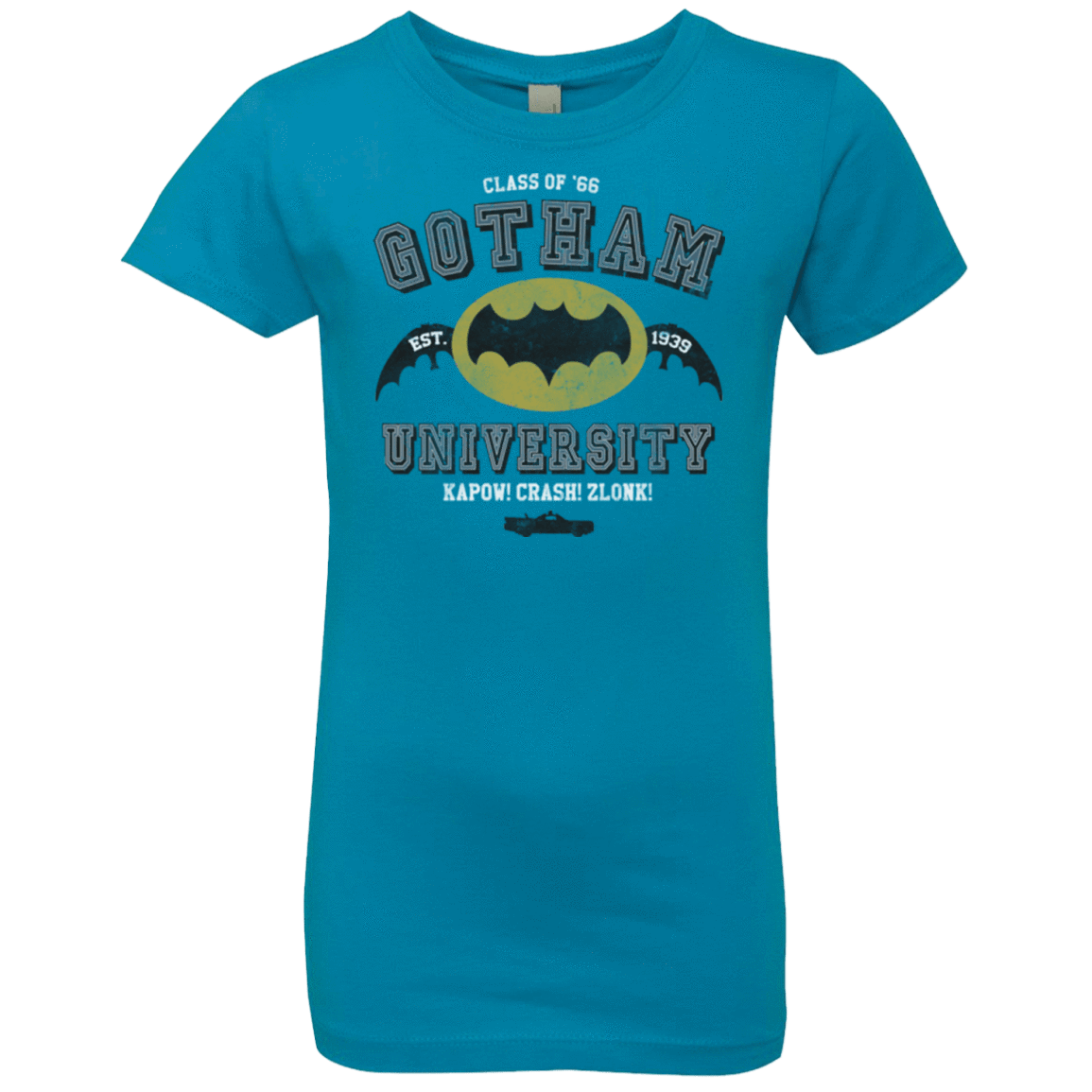 T-Shirts Turquoise / YXS Gotham University Girls Premium T-Shirt