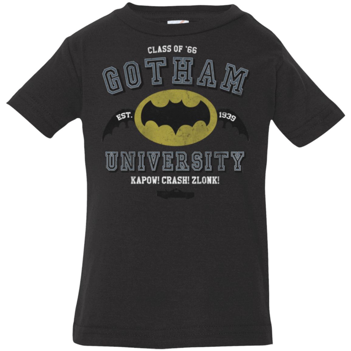 T-Shirts Black / 6 Months Gotham University Infant Premium T-Shirt