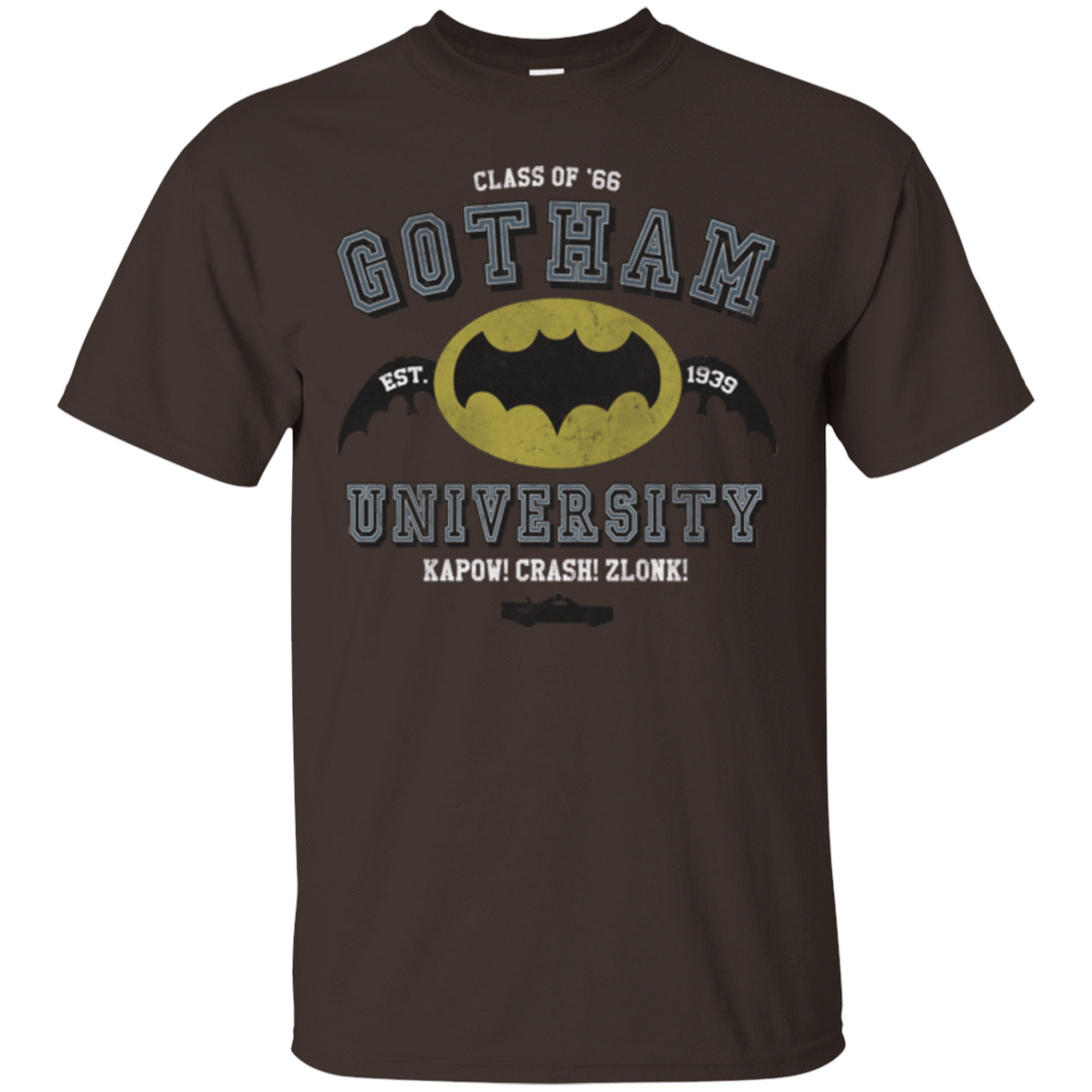 T-Shirts Dark Chocolate / Small Gotham University T-Shirt