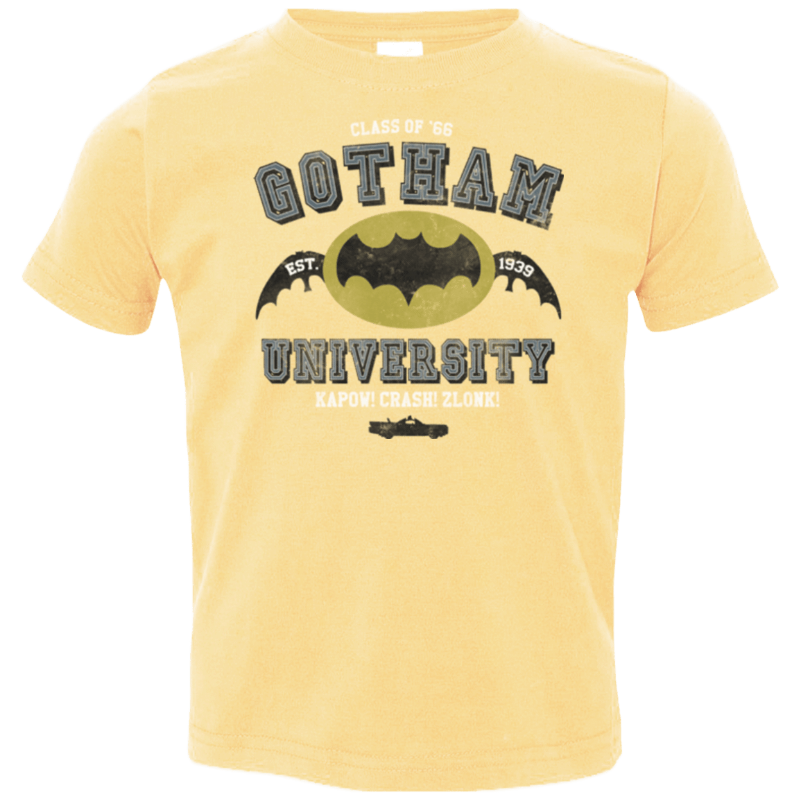 T-Shirts Butter / 2T Gotham University Toddler Premium T-Shirt