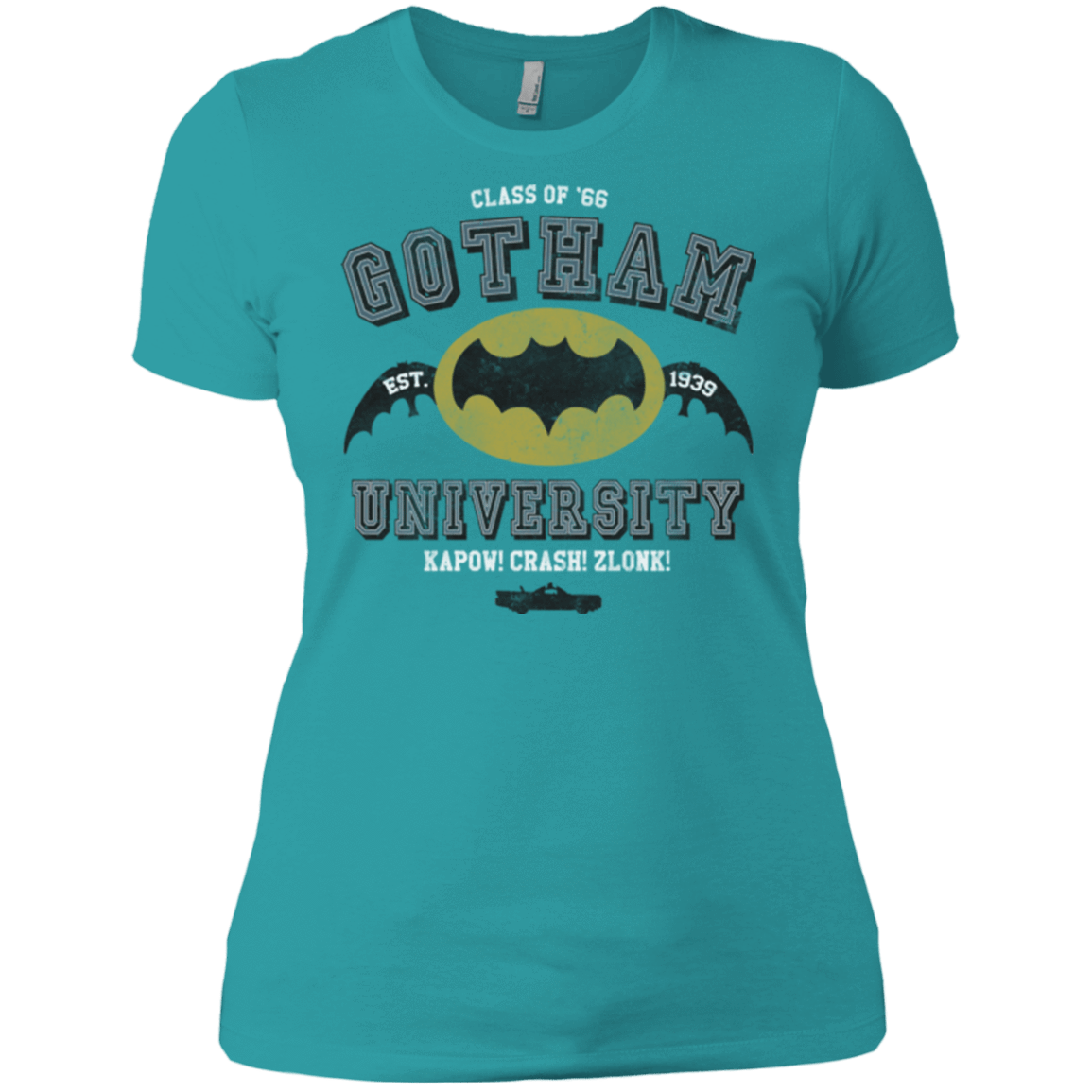 T-Shirts Tahiti Blue / X-Small Gotham University Women's Premium T-Shirt