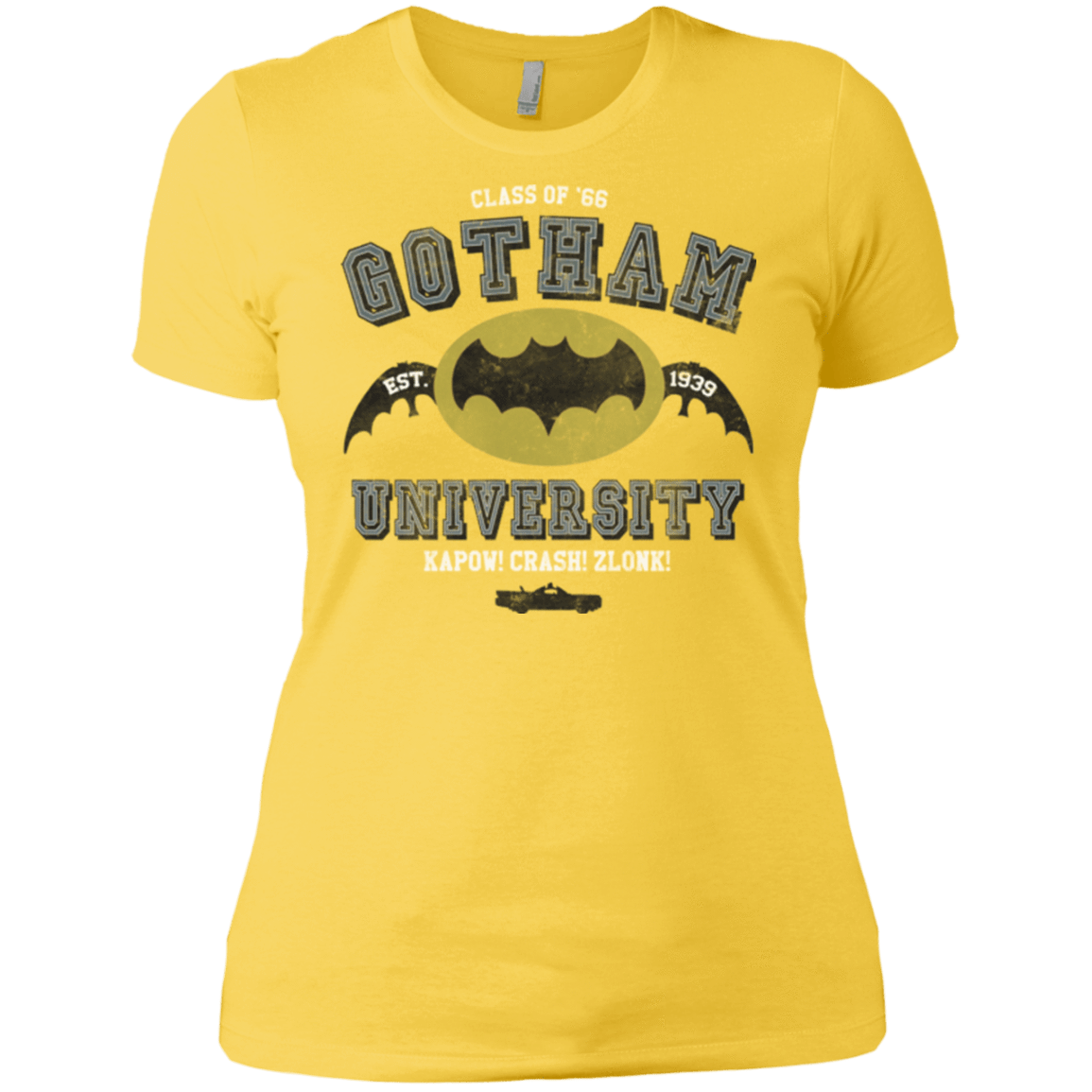 T-Shirts Vibrant Yellow / X-Small Gotham University Women's Premium T-Shirt