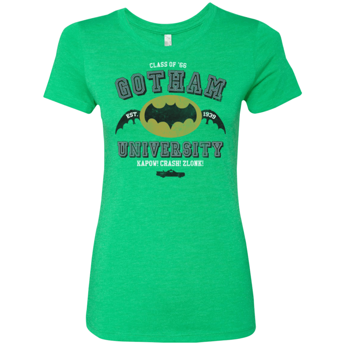 T-Shirts Envy / Small Gotham University Women's Triblend T-Shirt