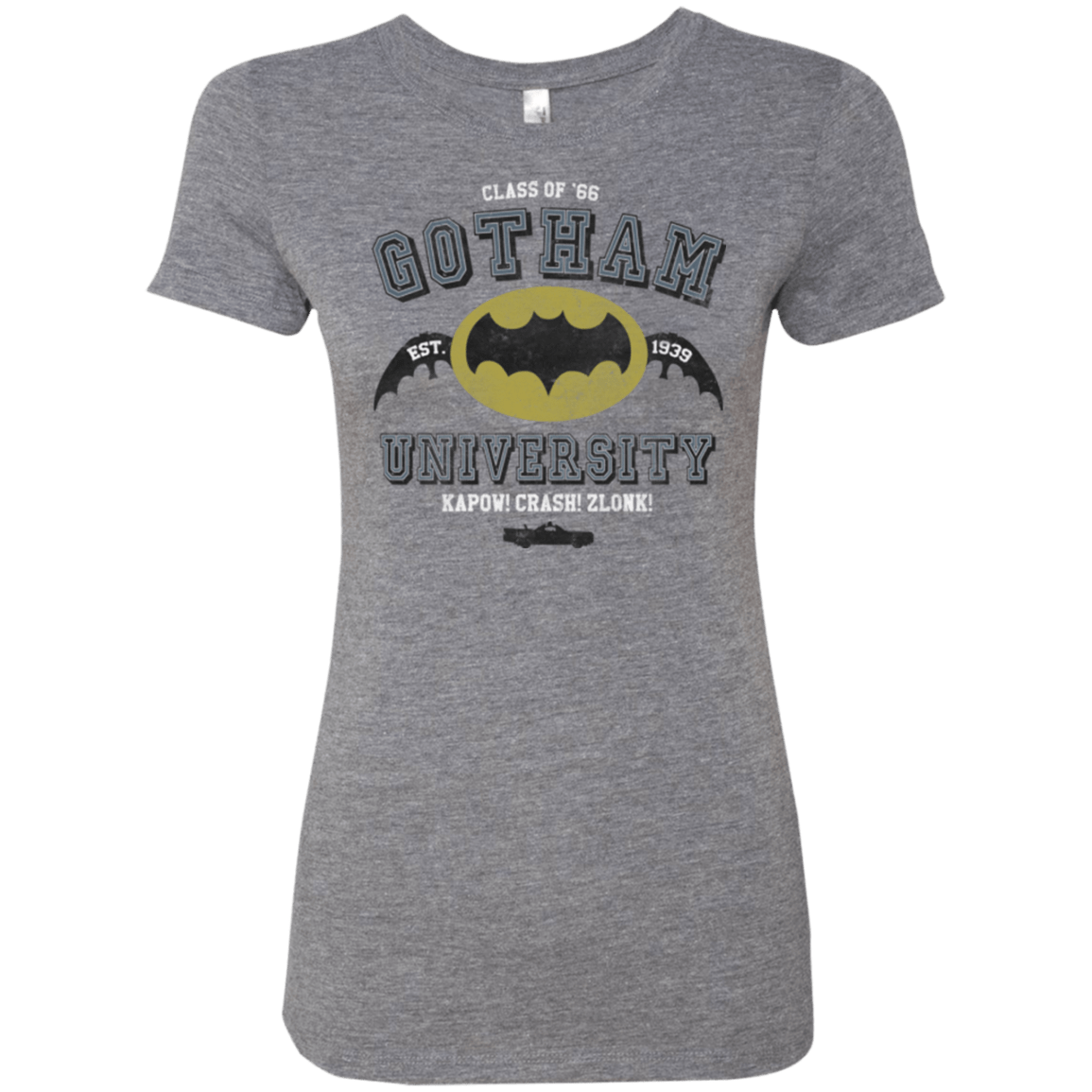 T-Shirts Premium Heather / Small Gotham University Women's Triblend T-Shirt