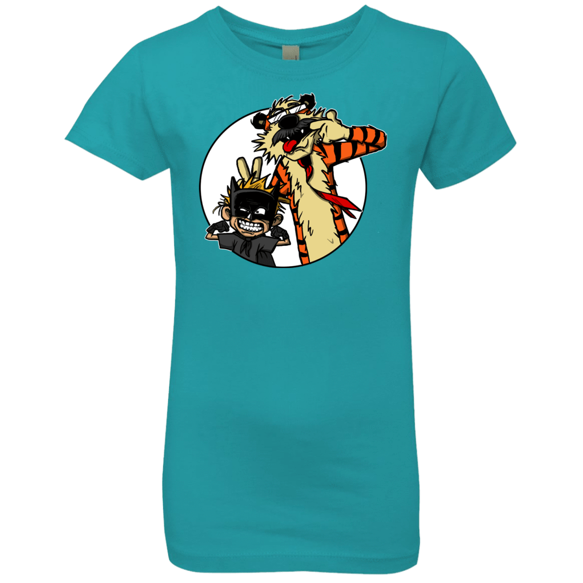 T-Shirts Tahiti Blue / YXS Gothams Finest Girls Premium T-Shirt