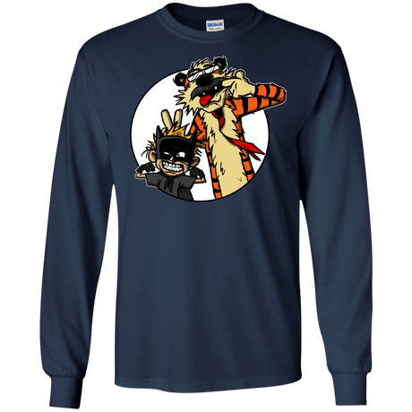 T-Shirts Navy / Small Gothams Finest Long Sleeve T-Shirt