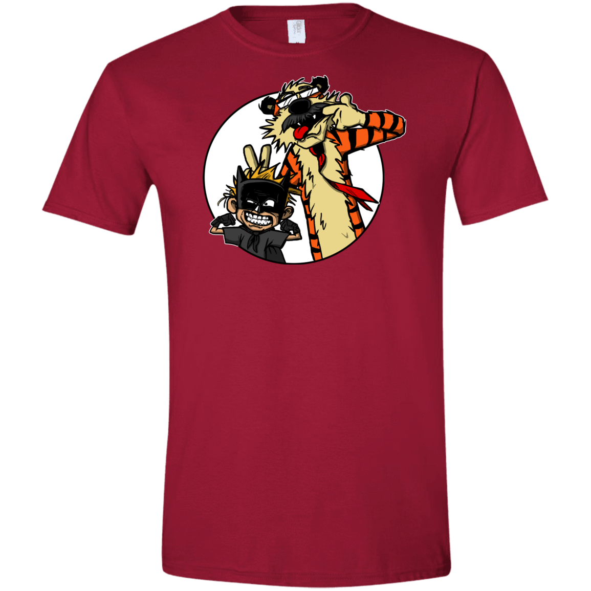 T-Shirts Cardinal Red / Small Gothams Finest Men's Semi-Fitted Softstyle