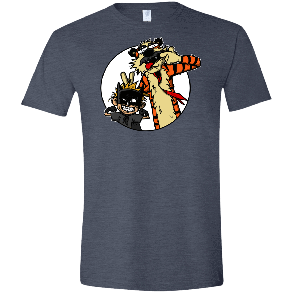 T-Shirts Heather Navy / Small Gothams Finest Men's Semi-Fitted Softstyle