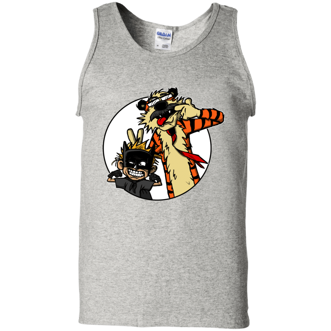 T-Shirts Ash / Small Gothams Finest Men's Tank Top