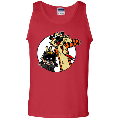 T-Shirts Red / Small Gothams Finest Men's Tank Top