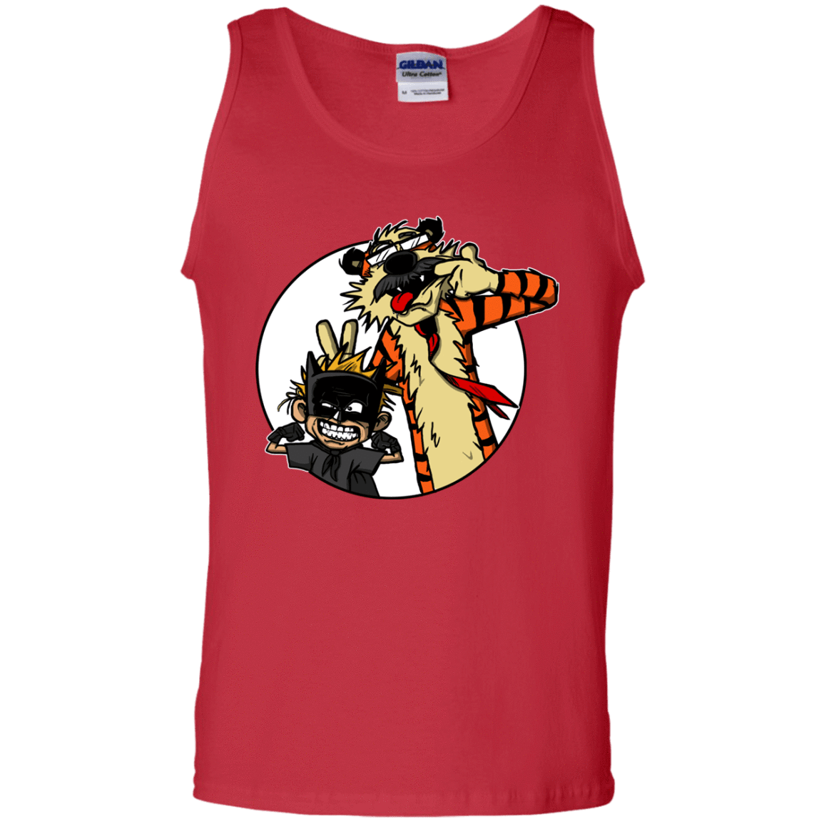 T-Shirts Red / Small Gothams Finest Men's Tank Top