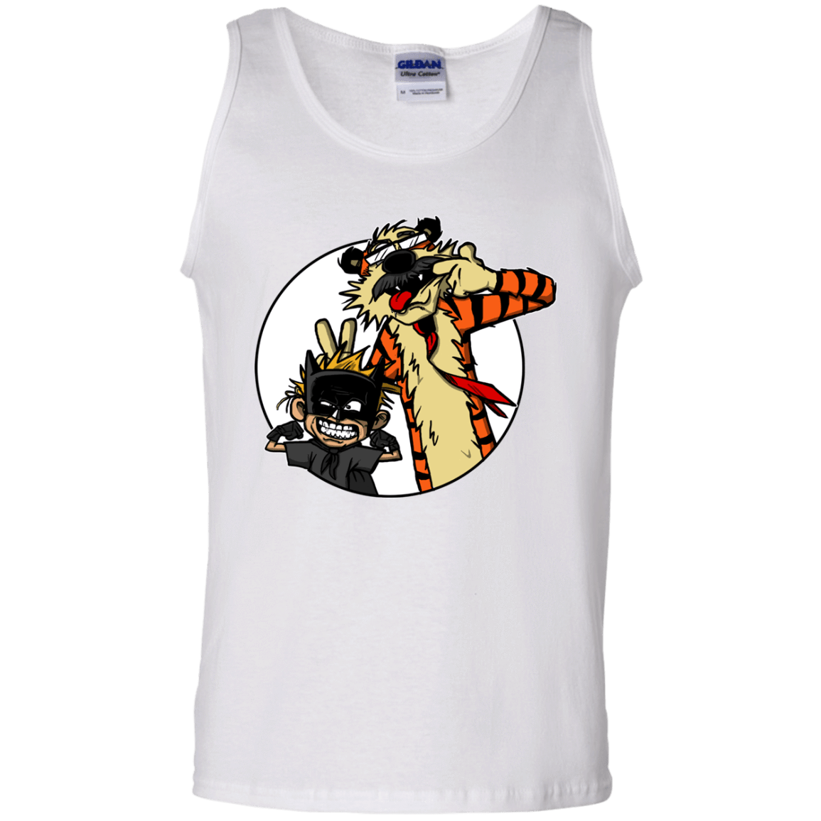 T-Shirts White / Small Gothams Finest Men's Tank Top