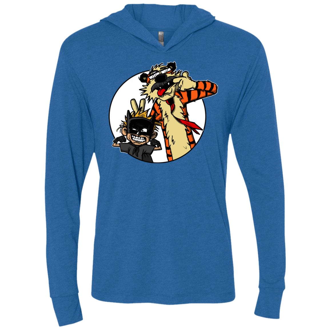 T-Shirts Vintage Royal / X-Small Gothams Finest Triblend Long Sleeve Hoodie Tee