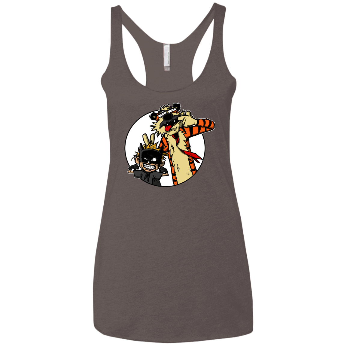 T-Shirts Macchiato / X-Small Gothams Finest Women's Triblend Racerback Tank