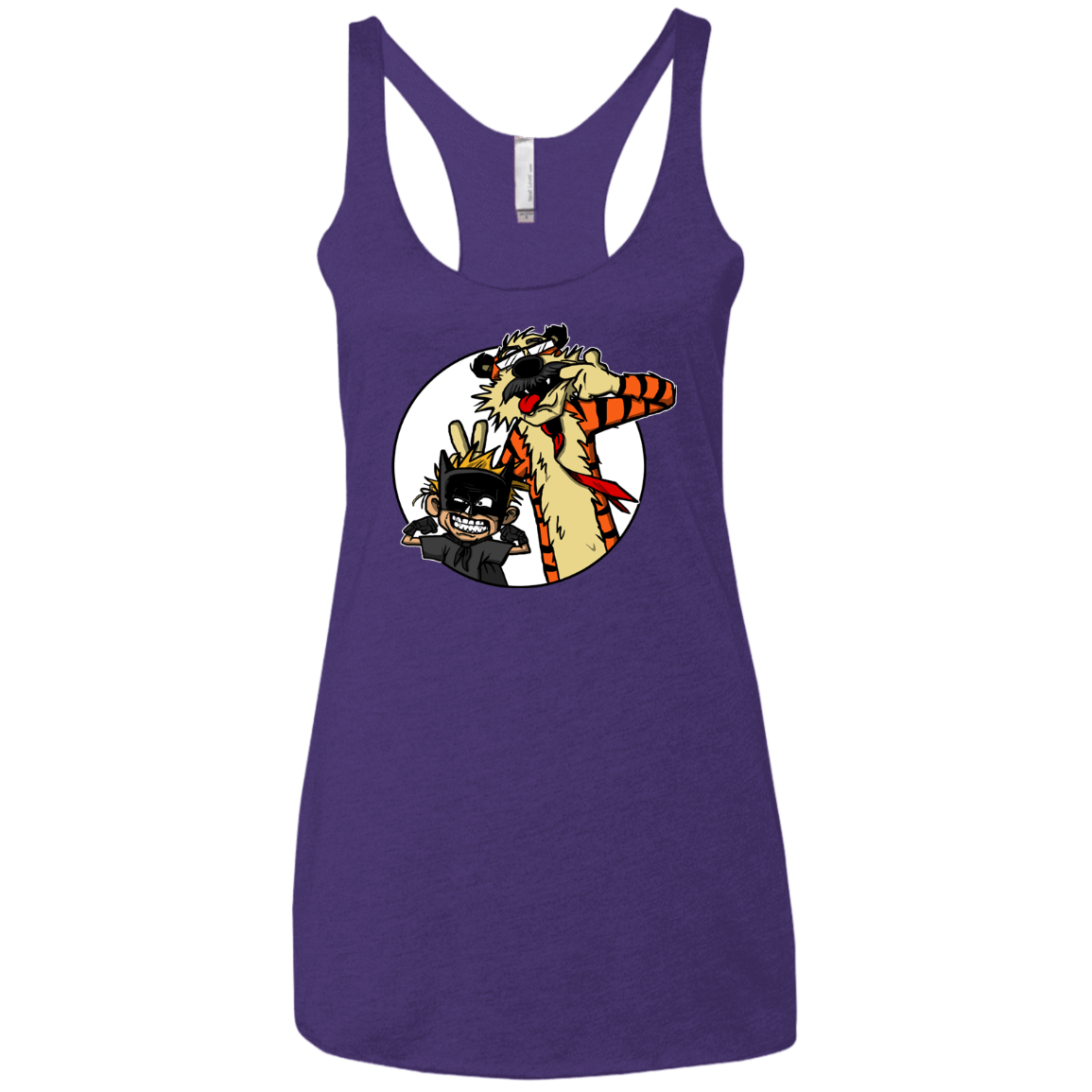 T-Shirts Purple Rush / X-Small Gothams Finest Women's Triblend Racerback Tank