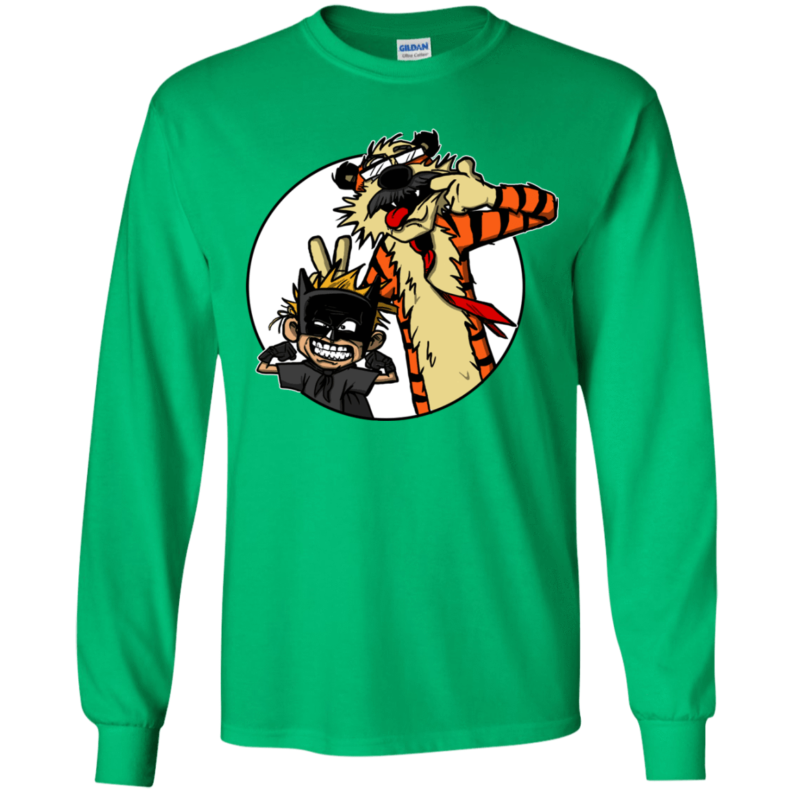 T-Shirts Irish Green / YS Gothams Finest Youth Long Sleeve T-Shirt