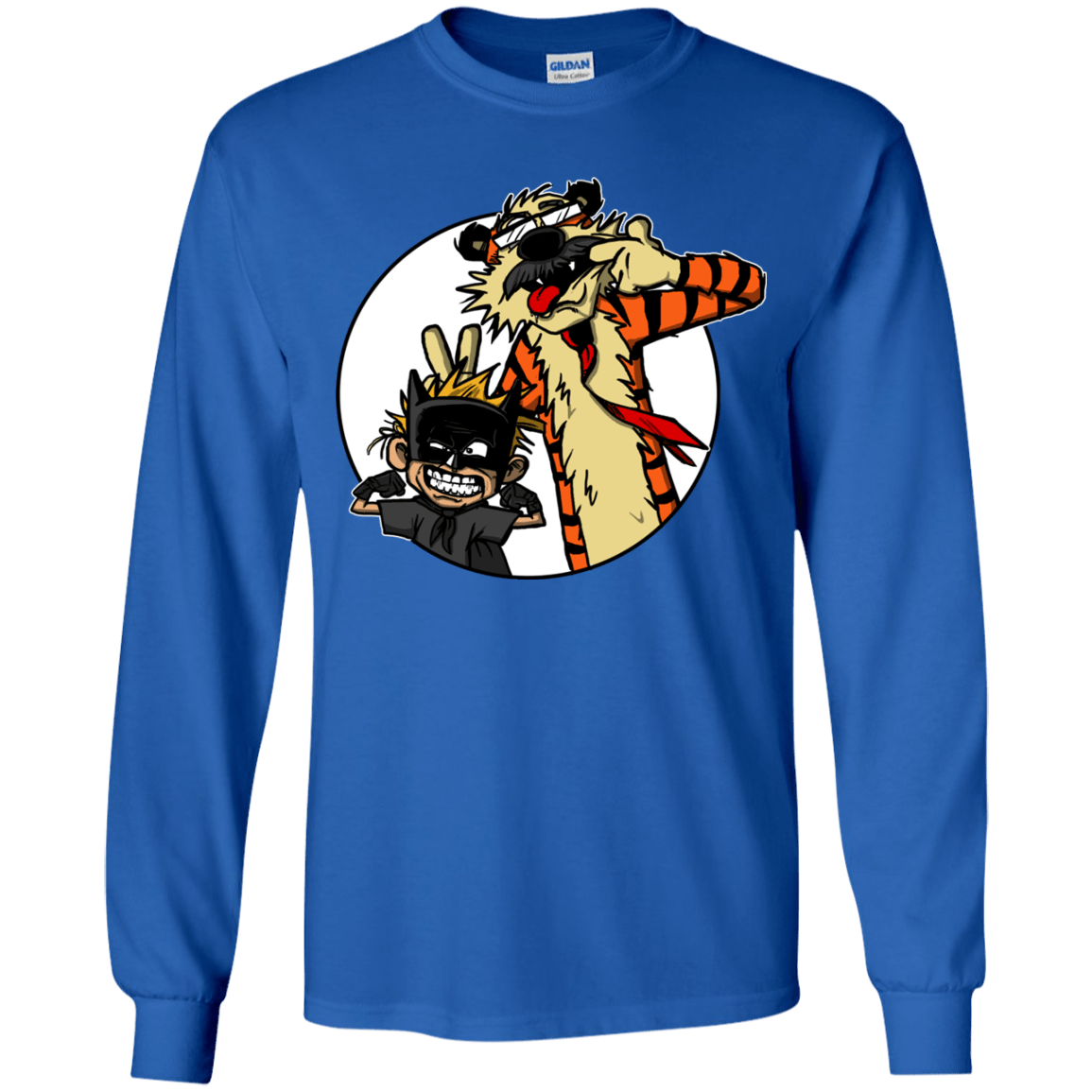 T-Shirts Royal / YS Gothams Finest Youth Long Sleeve T-Shirt