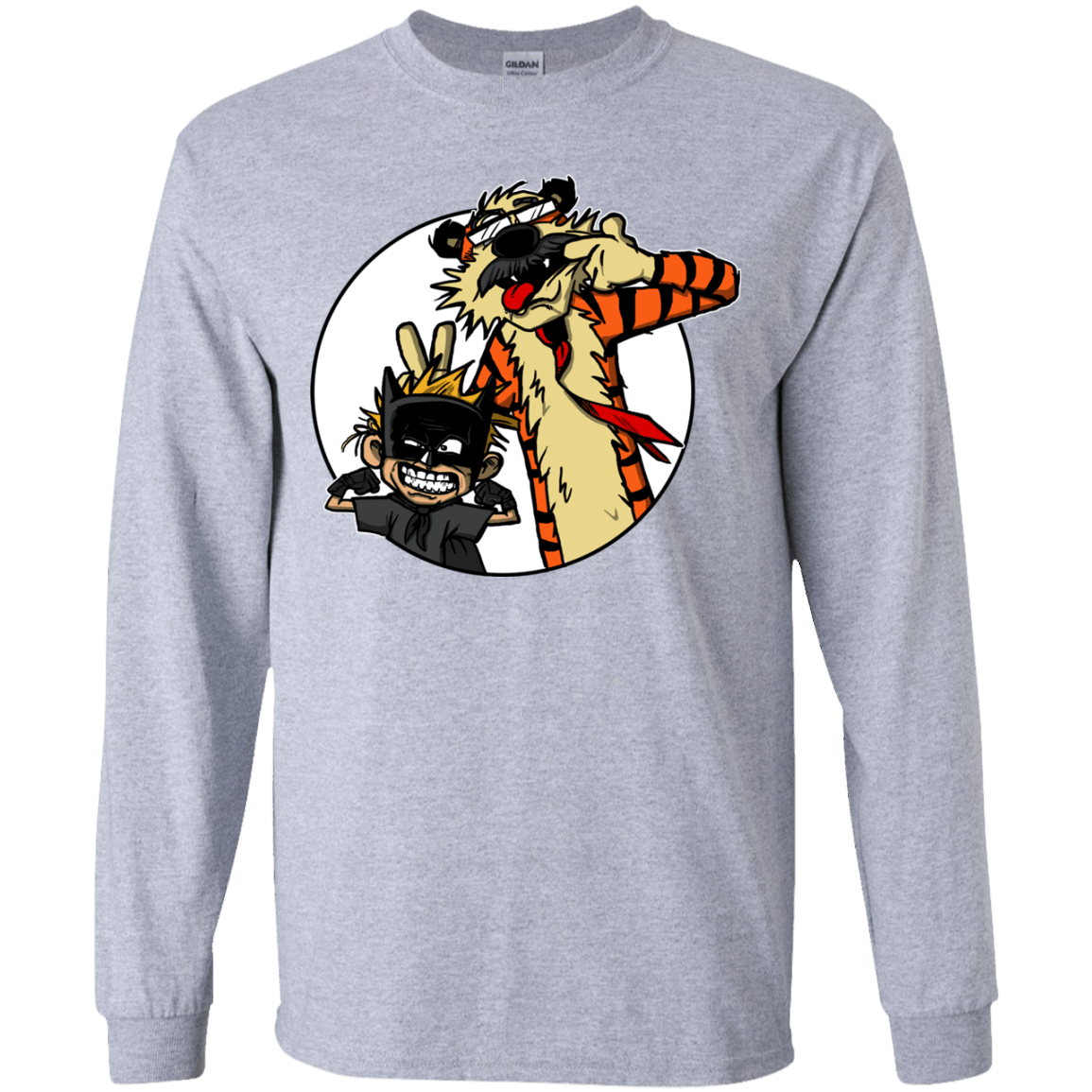 T-Shirts Sport Grey / YS Gothams Finest Youth Long Sleeve T-Shirt