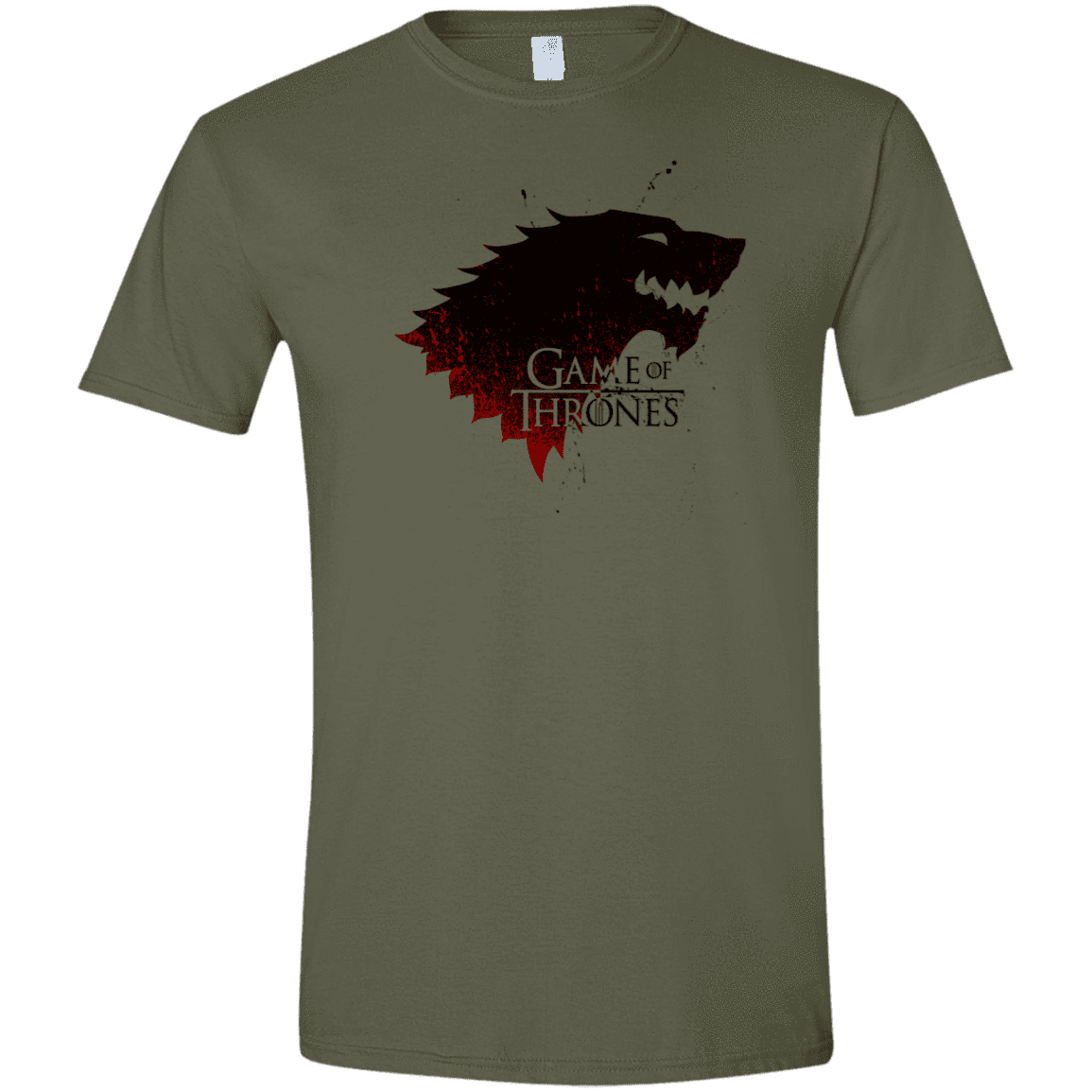 T-Shirts Military Green / S Gotw Men's Semi-Fitted Softstyle