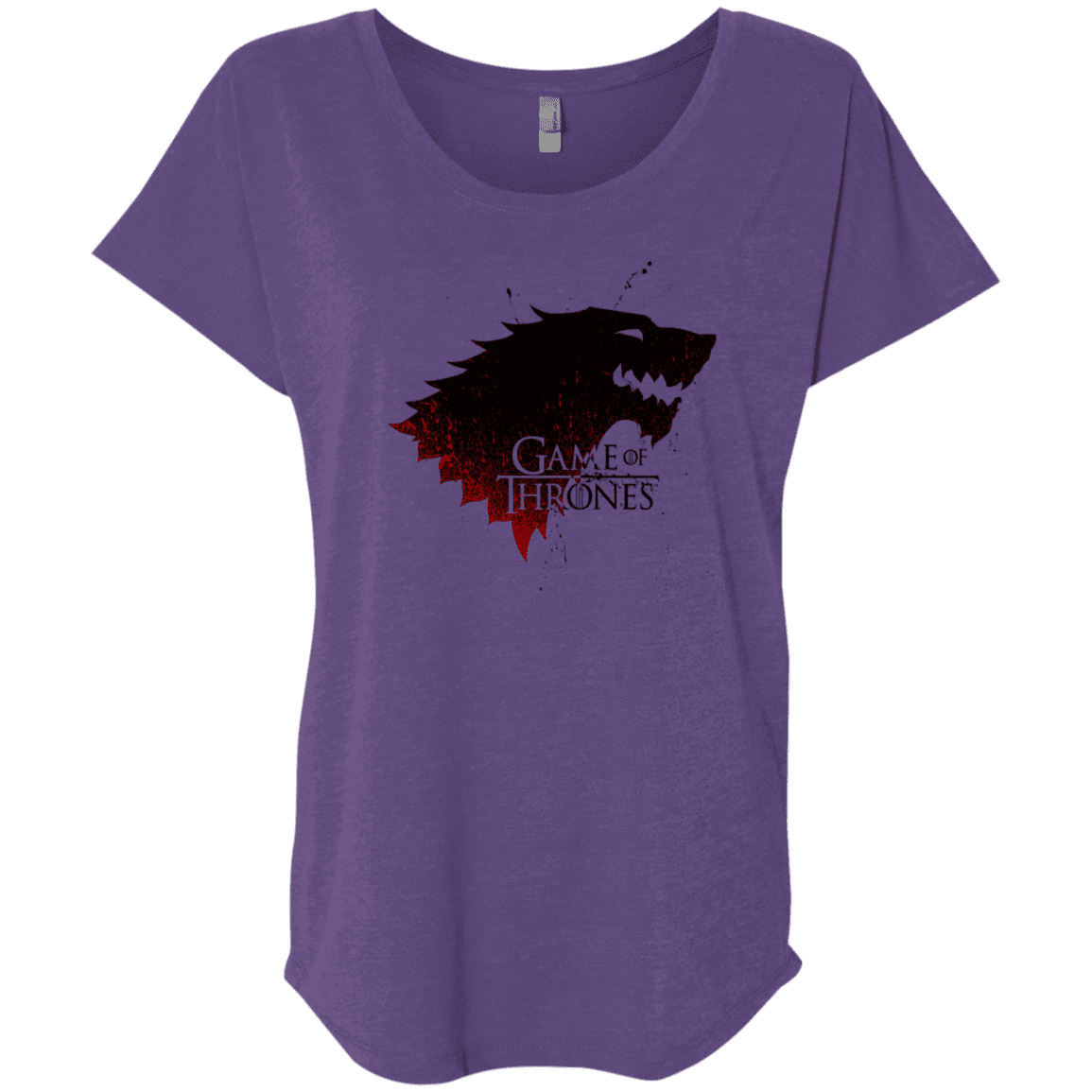 T-Shirts Purple Rush / X-Small Gotw Triblend Dolman Sleeve