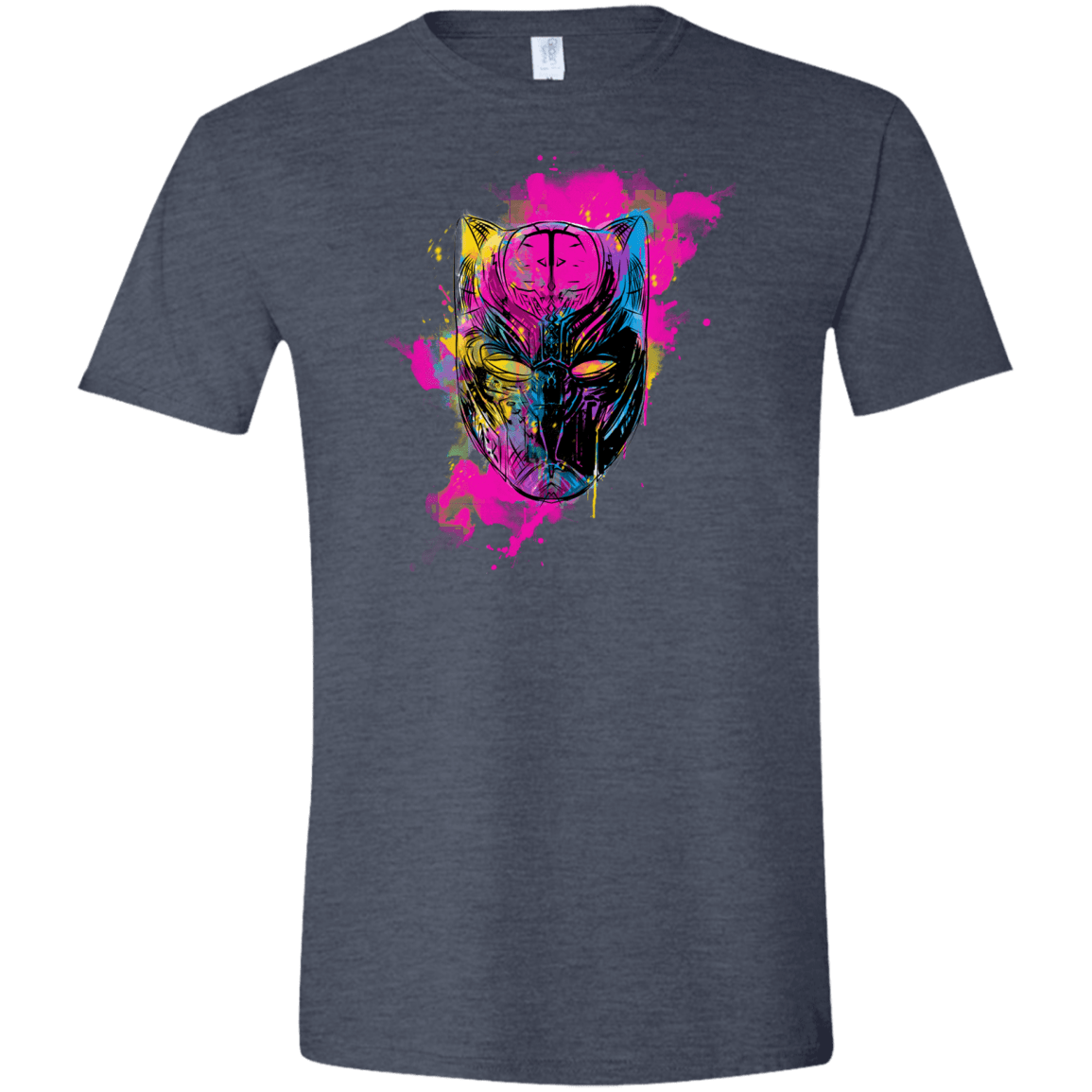 Graffiti Panther Men's Semi-Fitted Softstyle