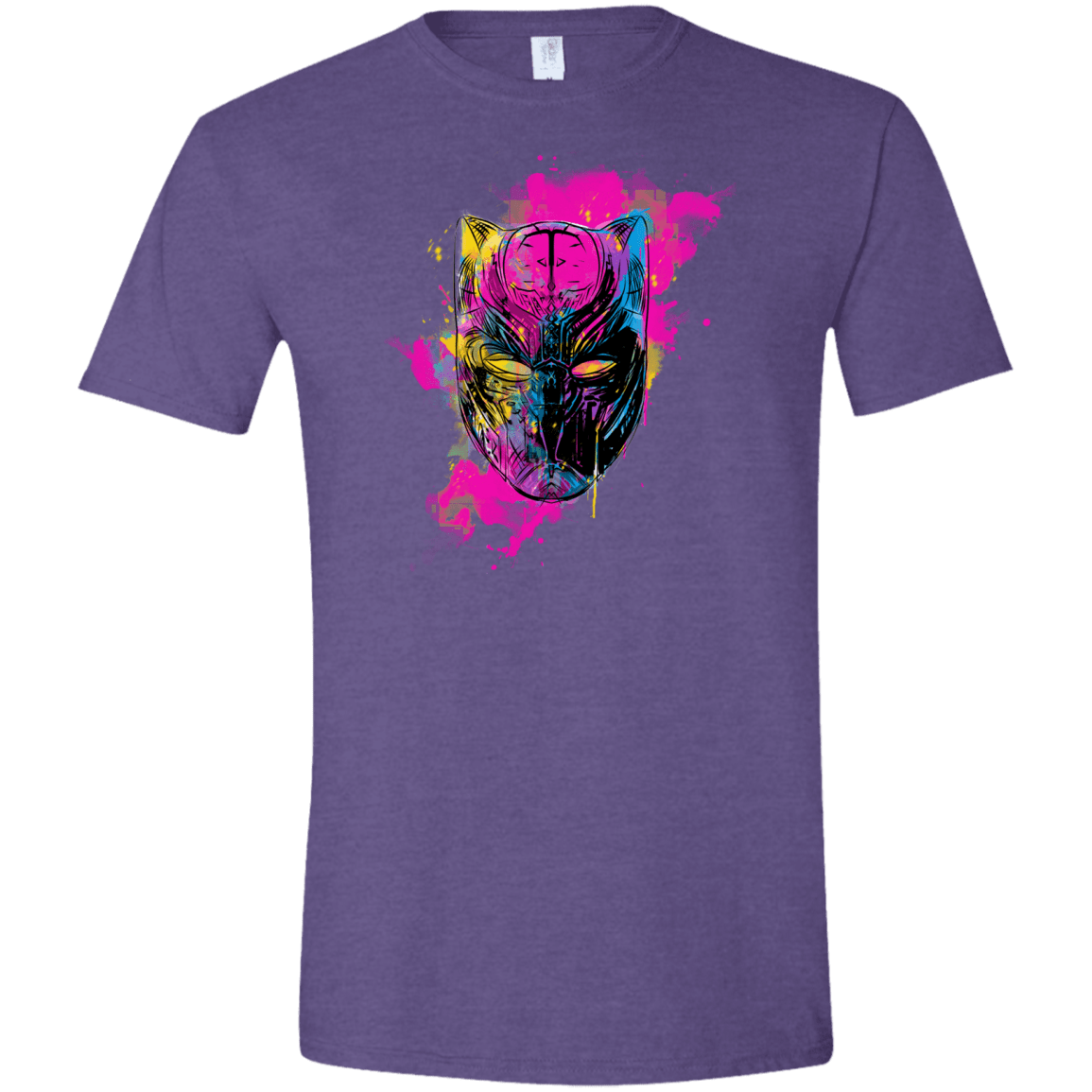 Graffiti Panther Men's Semi-Fitted Softstyle