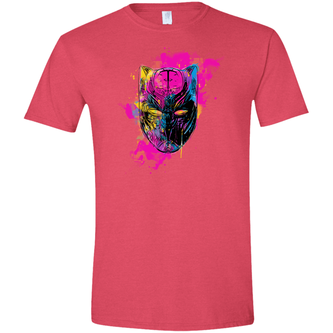 Graffiti Panther Men's Semi-Fitted Softstyle