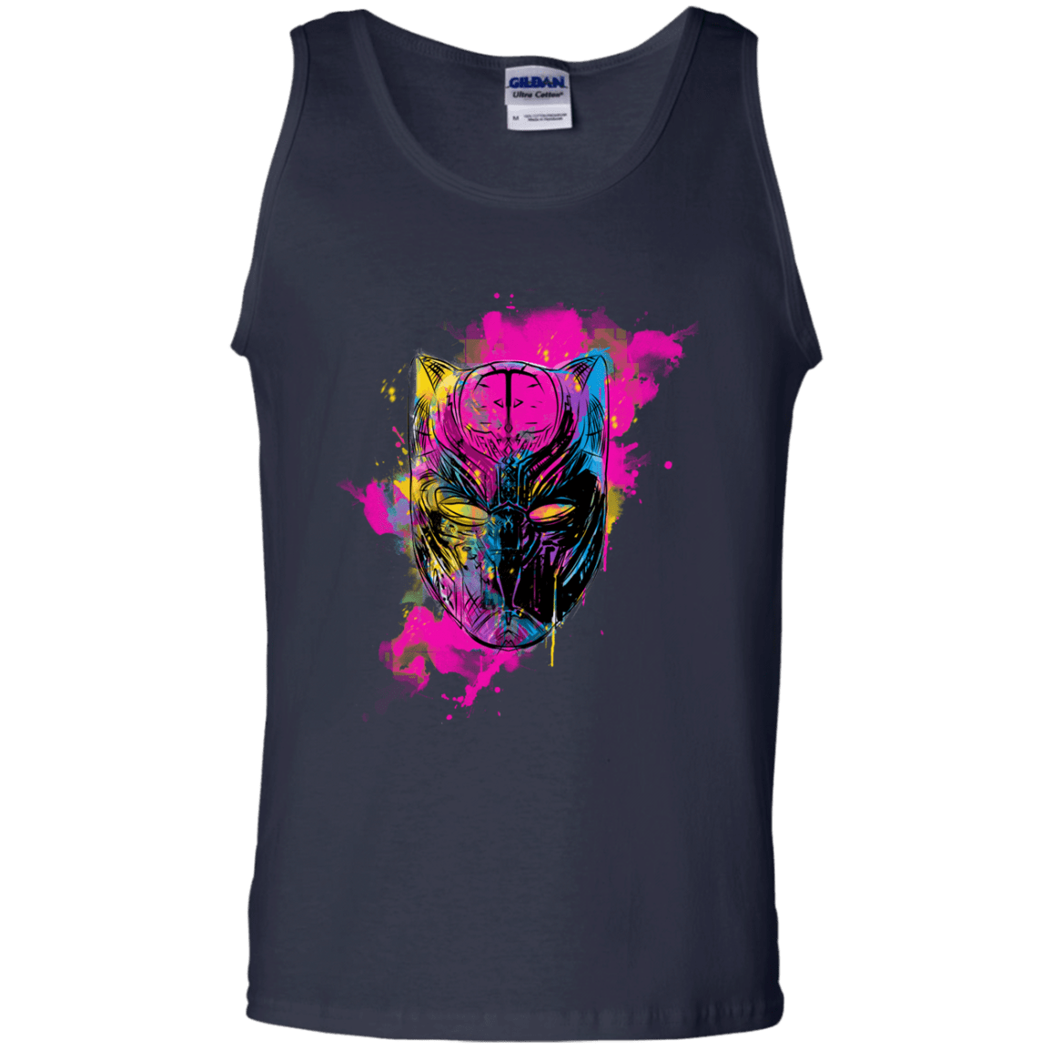 Graffiti Panther Men's Tank Top